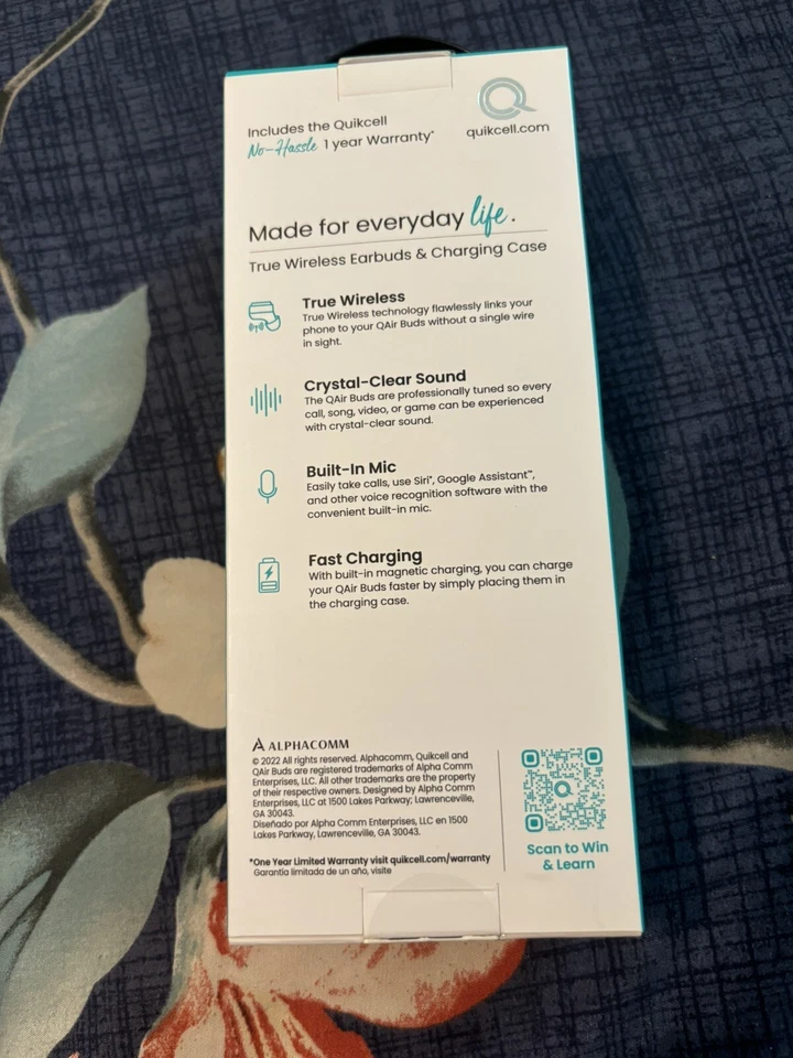 Quikcell Earbuds QAirBuds - Image 2 of 4