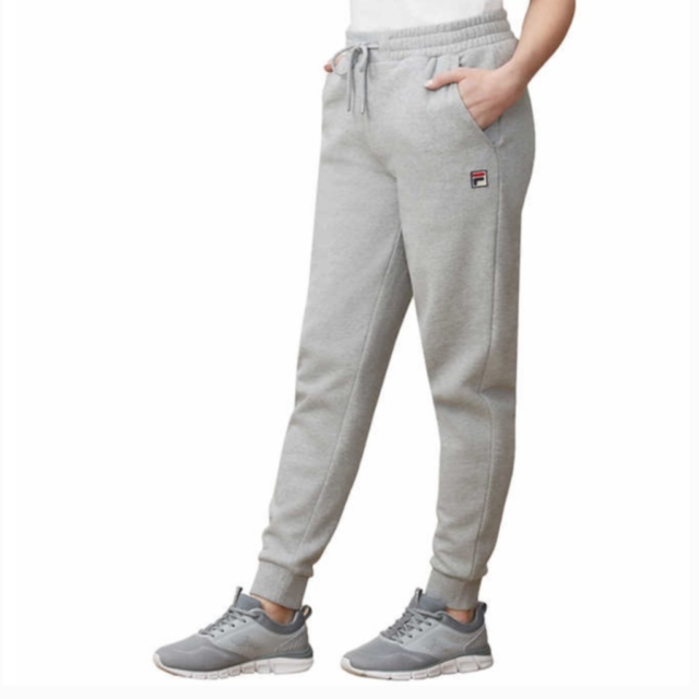 New Women's Fila Heritage Gray Jogger Sweatpants 3X Plus Size Cozy | eBay