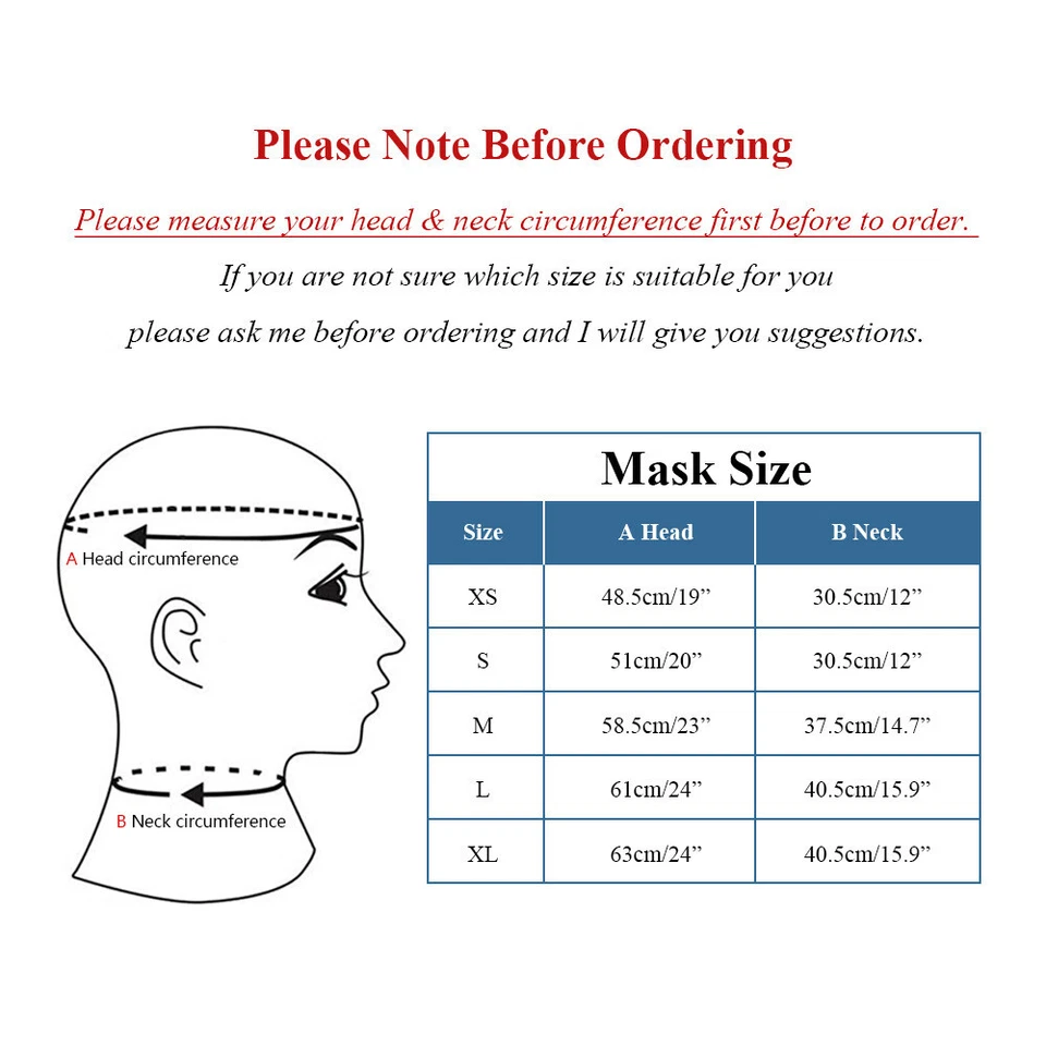 Máscara de látex oreja de gato capucha con cremallera trasera fetiche ropa de club nocturno trajes de disfraces 0,4 mm Foto 2 de 3