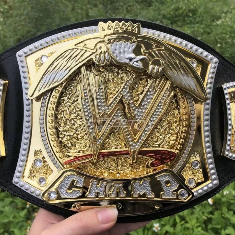 WWE World Championship Wrestler Champion GoldBelt Replica Model Gift for teenage