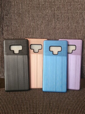 SAMSUNG ( 4 )  Piece GALAXY NOTE 9 CASES BLACK , BLUE,GOLD,PURPLE .