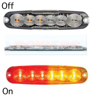 Slim Line Kompakt LED Heck Kombination Stop/Rück/Blinker LKW Umkreis Licht