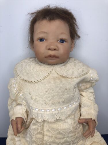 23” Artist Doll Dora Rich Arnold Cernit Reborn  Baby Doll Weighted Limbs #O - Afbeelding 1 van 24