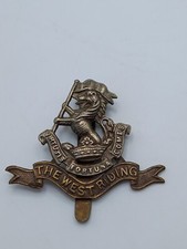 The West Riding Regiment Badge, Approx. WWII, Fine Vintage Condition, British