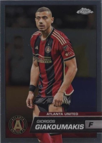 23 Topps Now MLS 175 Giorgos Giakoumakis 11 &12TH G ATLANTA UNITED