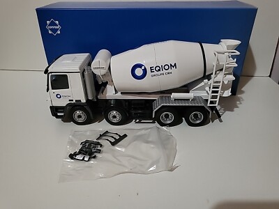 Mercedes Actros EQIOM Spinning Top Truck with Liebherr HTM 904 1/50 Scale Spinning Top