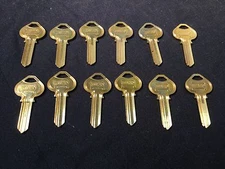 Locksmith Corbin Russwin by Emhart B53KR Key Blanks, set of 12