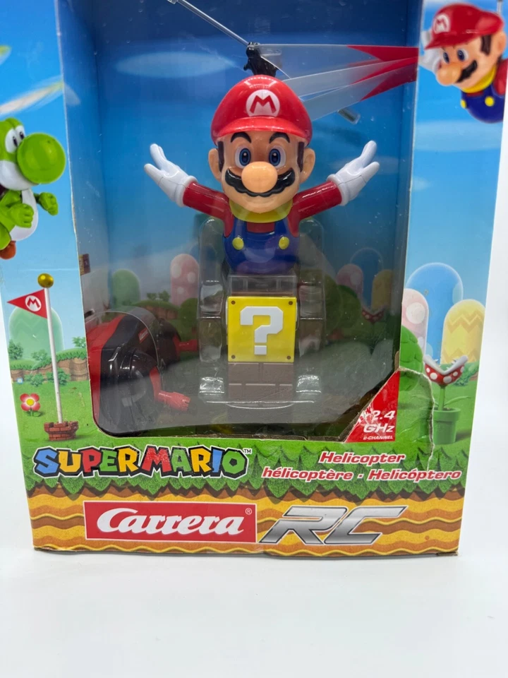 Super Mario Flying Cape Mario Carrera RC Helicopter 2.4 GHz *New - Image 3 of 4