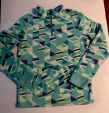 SO Girls Size 16 Cotton Pullover Sweatshit Blue Multi