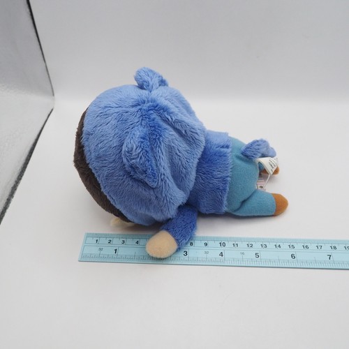 Osomatsu San C0506 Karamatsu Banpresto 2017 Cat Hood Plush 6" TAG Toy Doll Japan - Picture 3 of 10