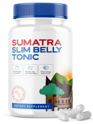 (1 BOTTLE) Sumatra Slim Belly Tonic Capsules to Support Weight loss and Energy