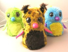 Hatchimals Spotted Owl w/ golden wings and 2 other Bird lot