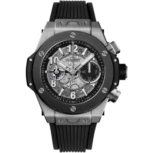 Hublot Big Bang Automatic 44mm Titanium Skeleton Dial Men's Watch 421.NM.1170.RX - Picture 1 of 2