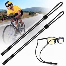 2 X Glasses Strap Neck Cord Sports Eyeglasses Band Sunglasses Rope String Holder