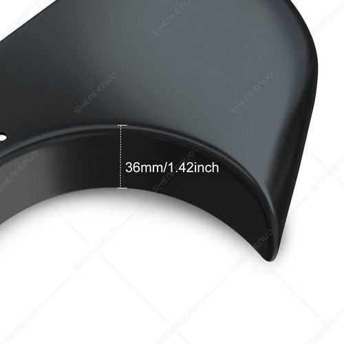Right Side Rearview Mirror Cover Lower Holder Black For 2020-2023 Tesla Model Y - 第 3/18 張圖片