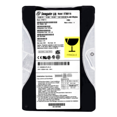 Seagate U8 6.4GB 5.4K ATA 3.5'' ST36811A