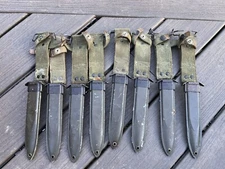 Post-WWII Korean War M8A1 Scabbard For M5A1 M1 Garand Bayonet M3, M5, M6, M7