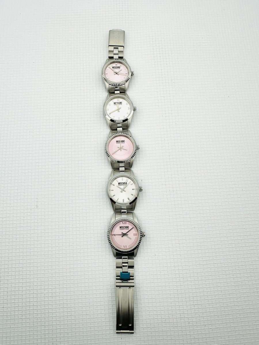 Moschino MW0032 “ Don't Be Too Five Watches Bracelet for