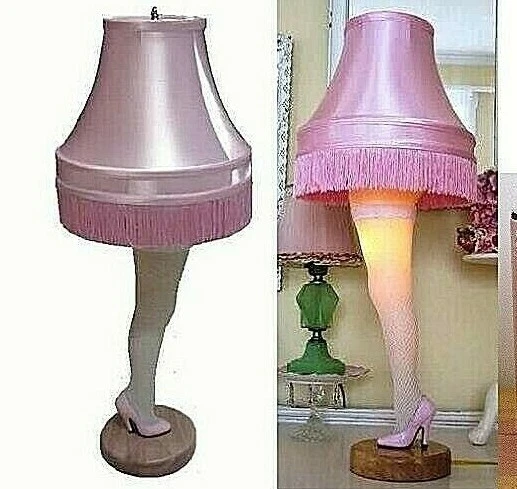 Desk christmas story lamp deals