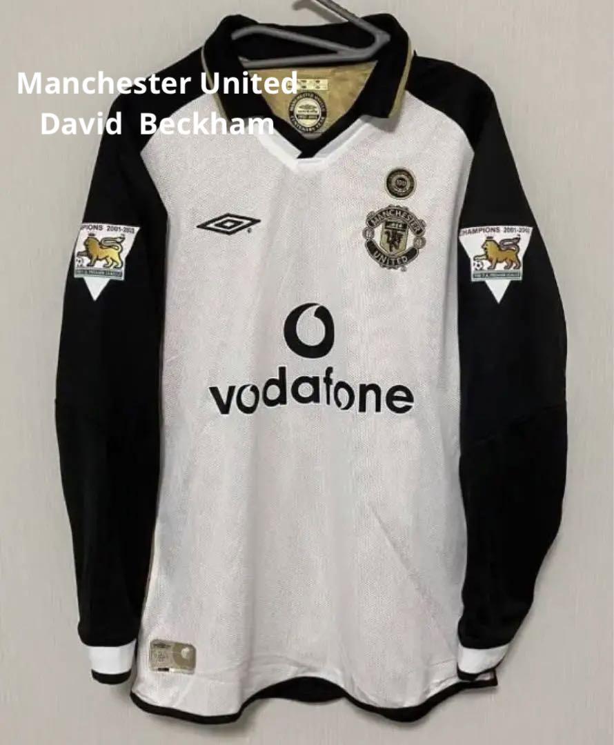 トップス UNBRO Beckham Manchester United uniform Manchester United 1996 Sharp Umbro David Beckham 7 Vintage
