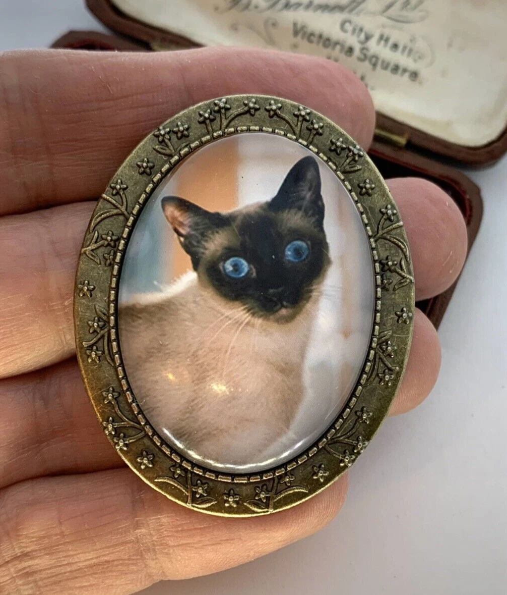 Siamese cat best sale brooch