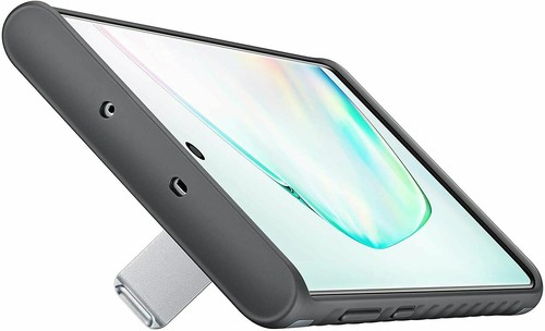 Funda protectora trasera original Samsung para Galaxy Note 10 5G plateada - Imagen 2 de 4