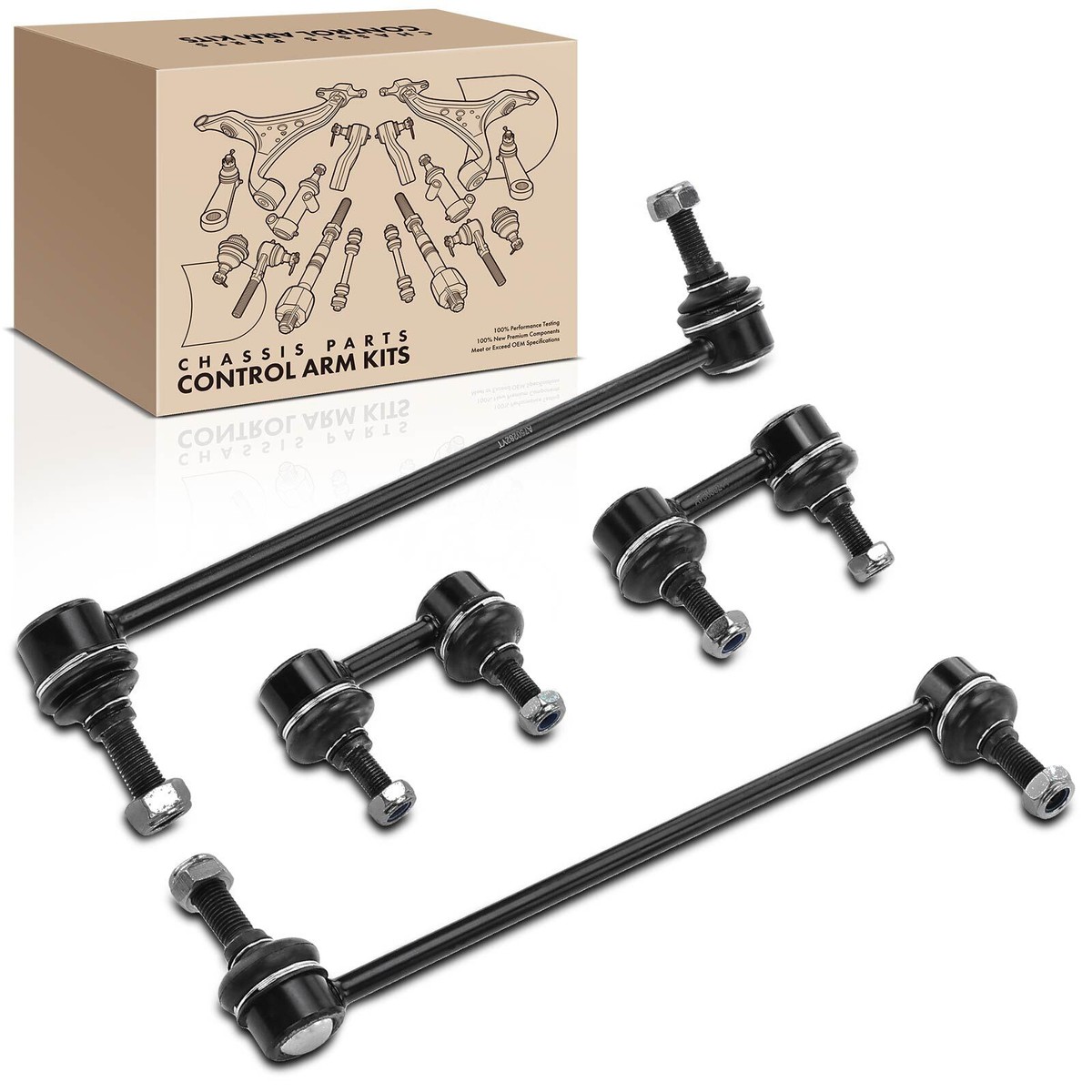 4pcs Front & Rear Stabilizer Sway Bar Link for Nissan Altima 13-18