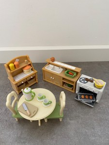 sylvanian families country kitchen