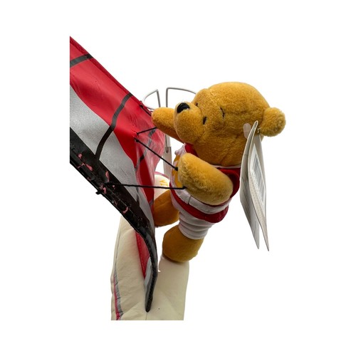Disney Store - Team Australia Windsurfing Pooh Mini Bean Bag - Vintage - 10" - Picture 3 of 5