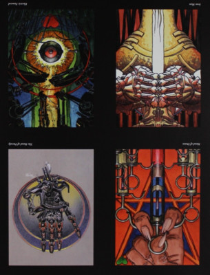 2001 MICHAEL KALUTA Poster 30 x 23 cm. (11.75'' x 9.15'') ''Different Titles'' #31