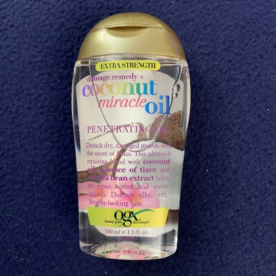 Organix OGX Extra Strength Damage Remedy + Coconut Miracle Penetrating Oil 3.3oz