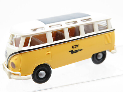 321HO /27 - Brekina H0 - VW Bus T1 Samba GTW gelb/weiß Niederlande