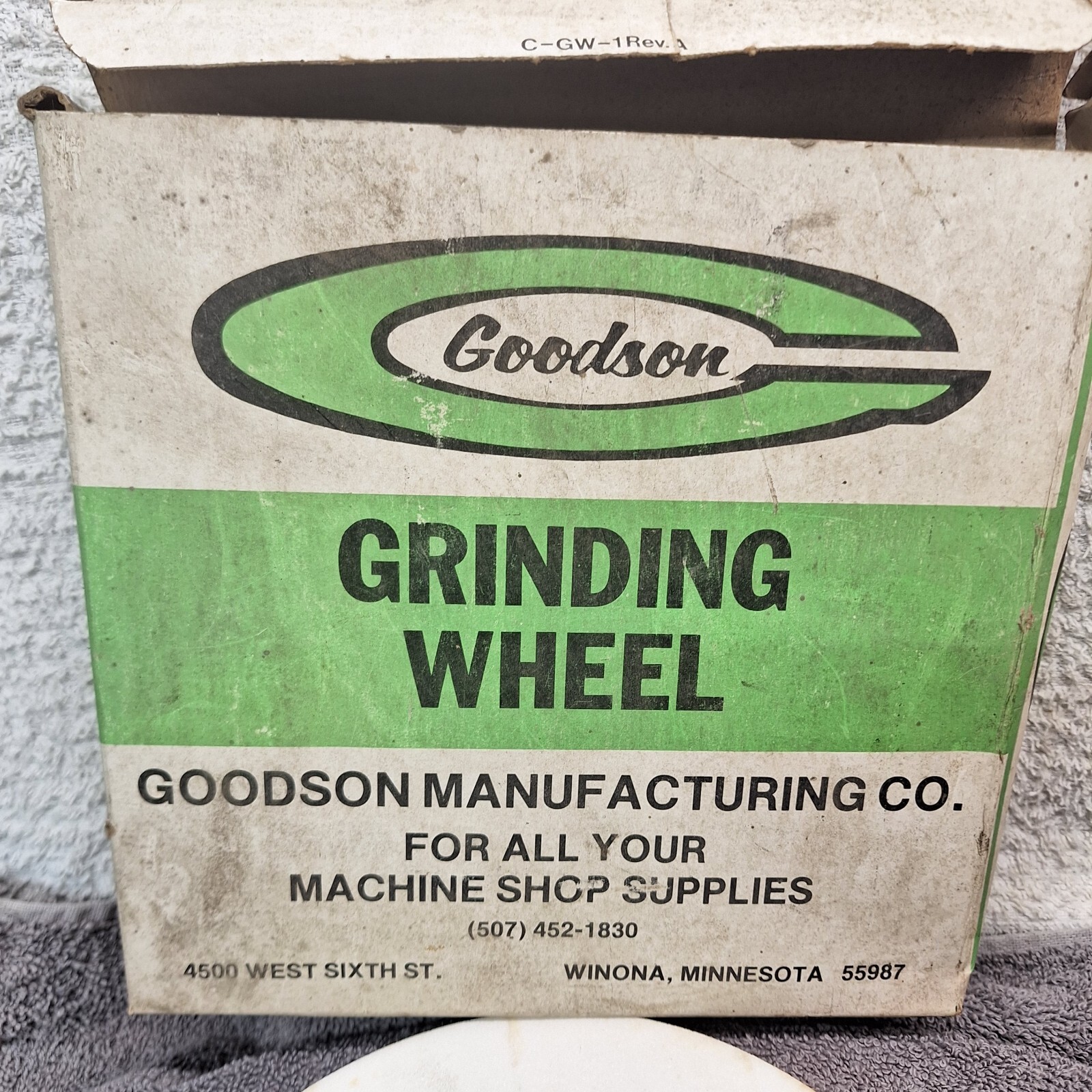 Goodson Valve Refacer Grinding Wheel GV371 For SiouxThor Refacing eBay
