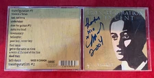 M. WARD ~ TRANSFIGURATION OF VINCENT   2003 US MERGE CD   AUTOGRAPH ON INSERT M-