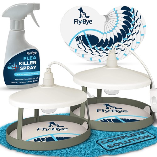 Flea Spray Killer for Home Indoor Outdoor Dogs Cats Furniture Carpets