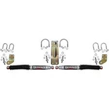 Skyjacker Silver 9000 Steering Stabilizer Dual Kit for Ram 1500 2500 3500 4WD