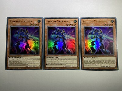 3 x BLMR-DE058 Photonenverschwender Ultra Rare 1. Auflage YuGiOh Playset