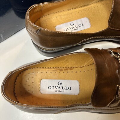 Men\'s G Givaldi of Italy G Givaldi of Italy Mens Leather Dress Shoe Good Condition  main image 2