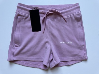 NWT Alphalete Pink Shorts Drawstring Women s XS 