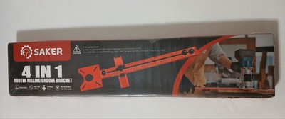 Saker 4 in 1 Router Milling Groove Bracket Sealed