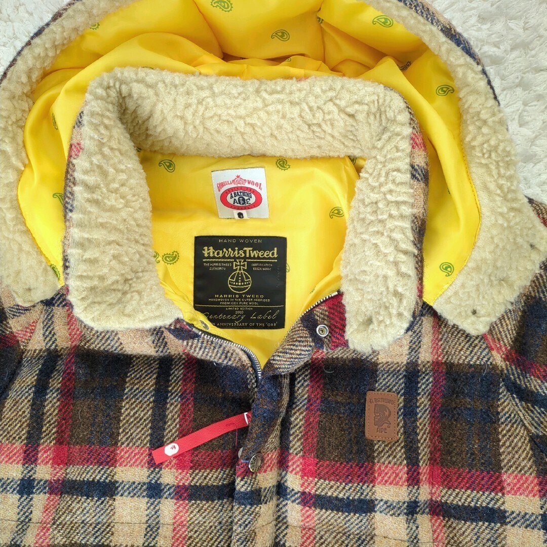 A BATHING APE Harris Tweed アベイシングエイプ ハリスツイード