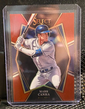 Mark Canha 2022 Select Premier Level Red Prizm #'d/199 - Mets