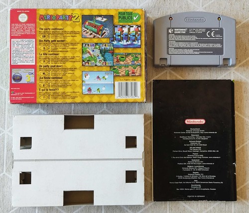 Mario Party 2 Nintendo 64 PAL España EUR Envio Combinado N64 - Foto 2 di 10