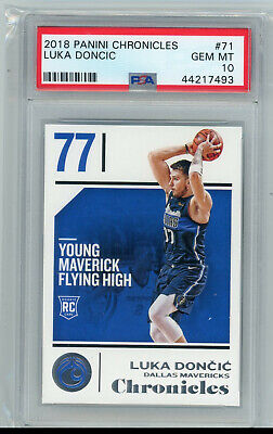その他 luka doncic rc psa10 panini 2018 Panini CHRONICLES #71 LUKA DONCIC GEM MINT PSA 10
