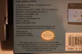 The Last Starfighter Nintendo NES Complete in Box - UNTESTED