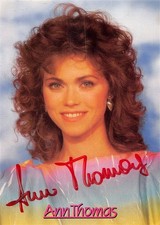 713328) Musician Autograph Card Ann Thomas 