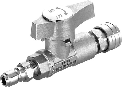 #ad 3 8quot; Ball Valve 5000 PSI for Pressure Washer Hose 1 Pack $84.95