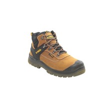 DeWalt Safety Boots Standard Fit Mens Tan Leather Waterproof Steel Toe Size 9