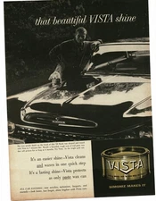 1959 Simoniz Vista Car Wax '59 Buick Electra Vintage Print Ad 1