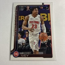 2025 Topps Basketball #45 Jaden Ivey Pistons